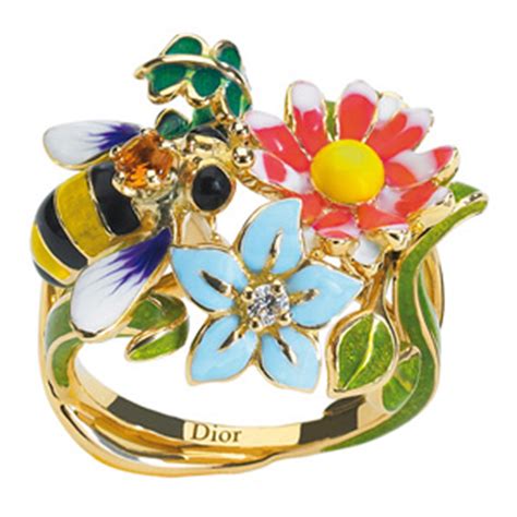 bague abeille dior|bague de luxe dior.